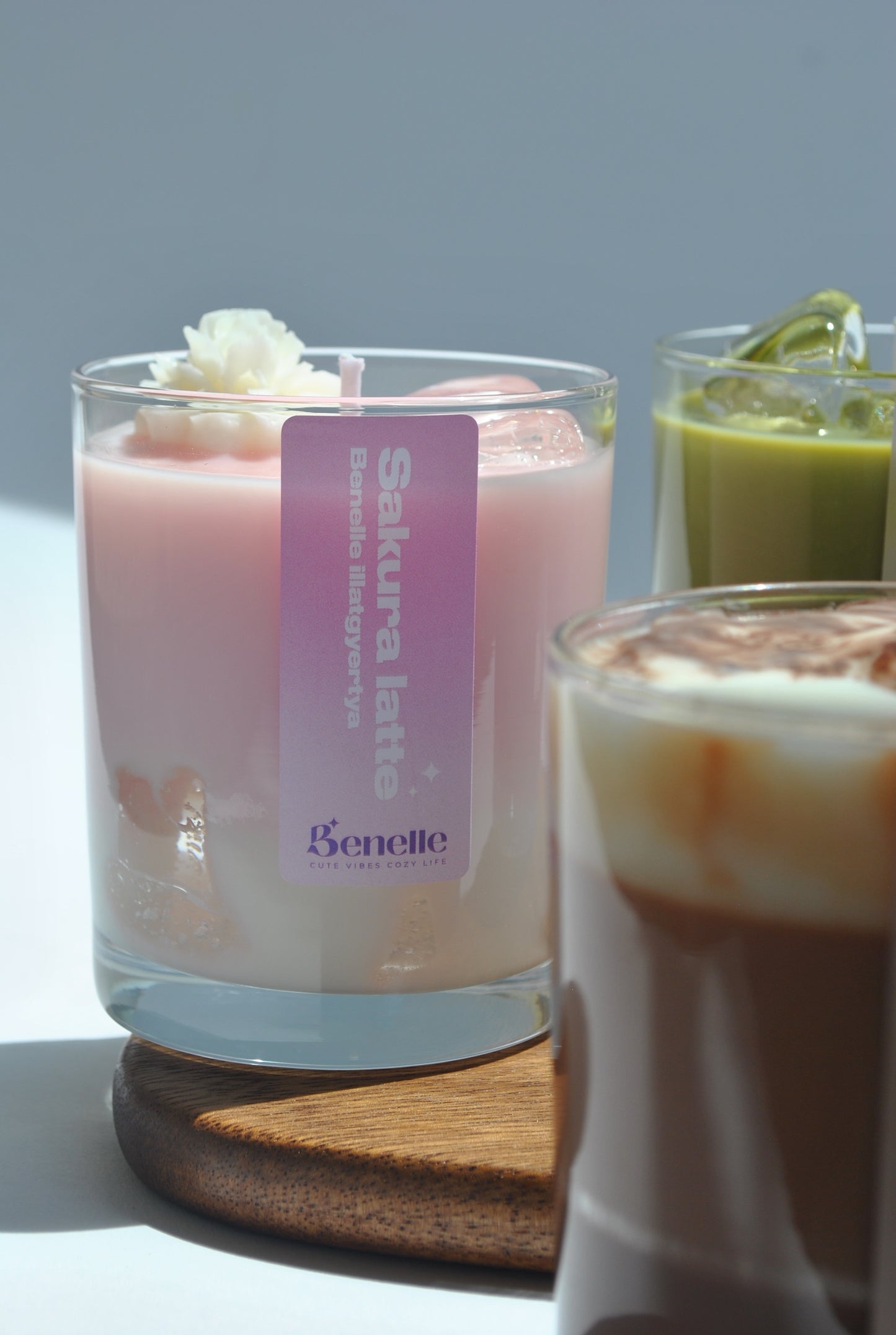 Sakura Latte illatgyertya