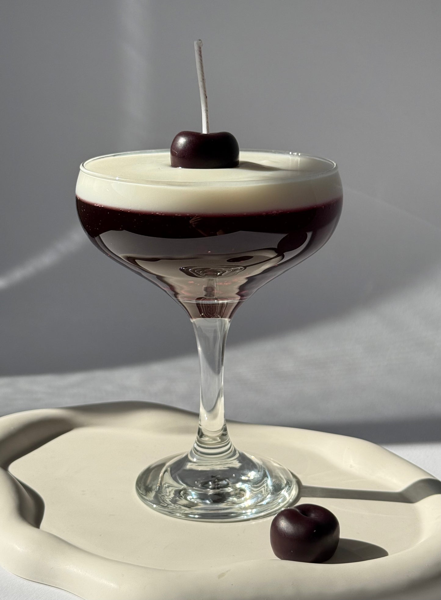 BlackCherry Velvet Martini koktélgyertya