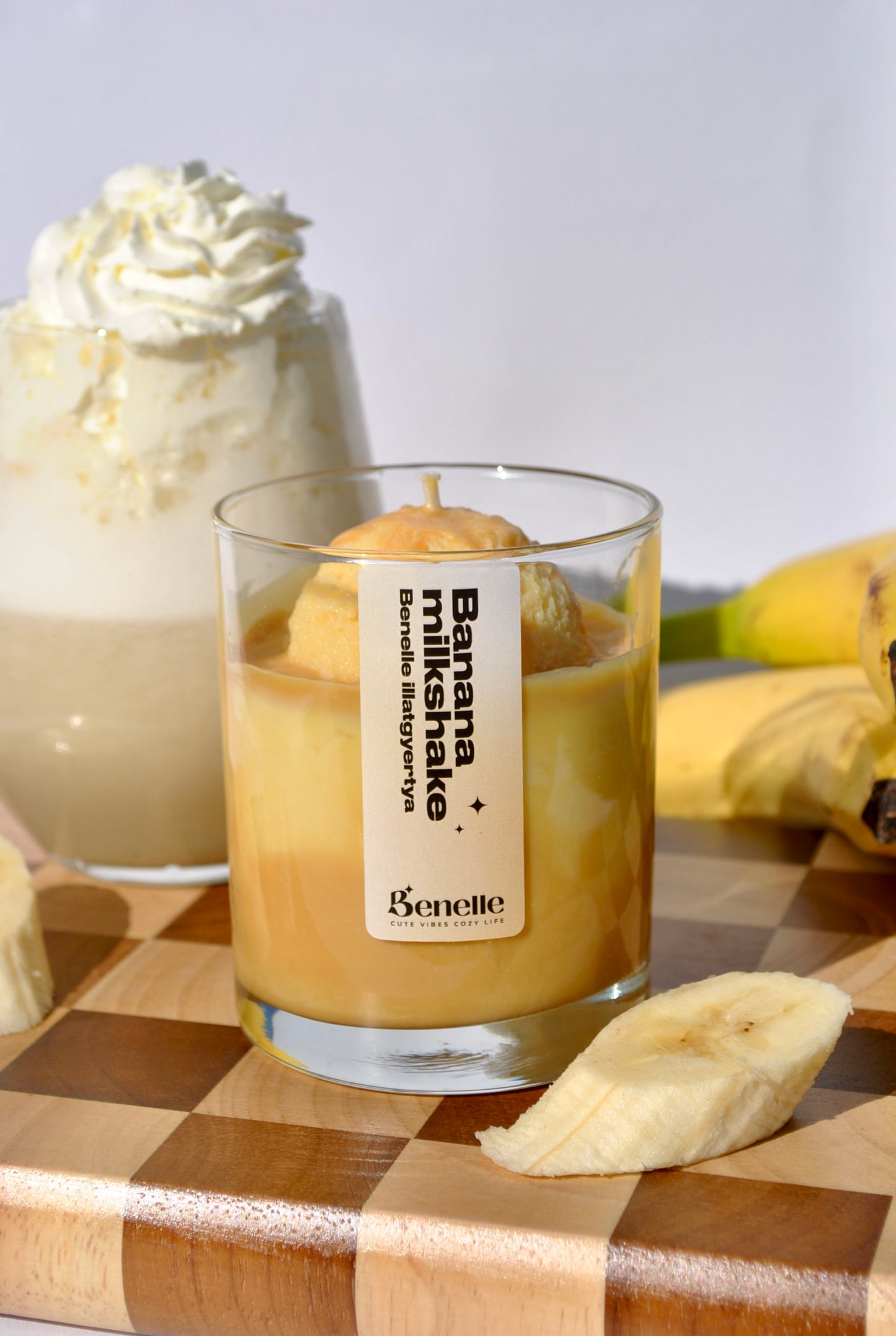 Banana Milkshake illatgyertya