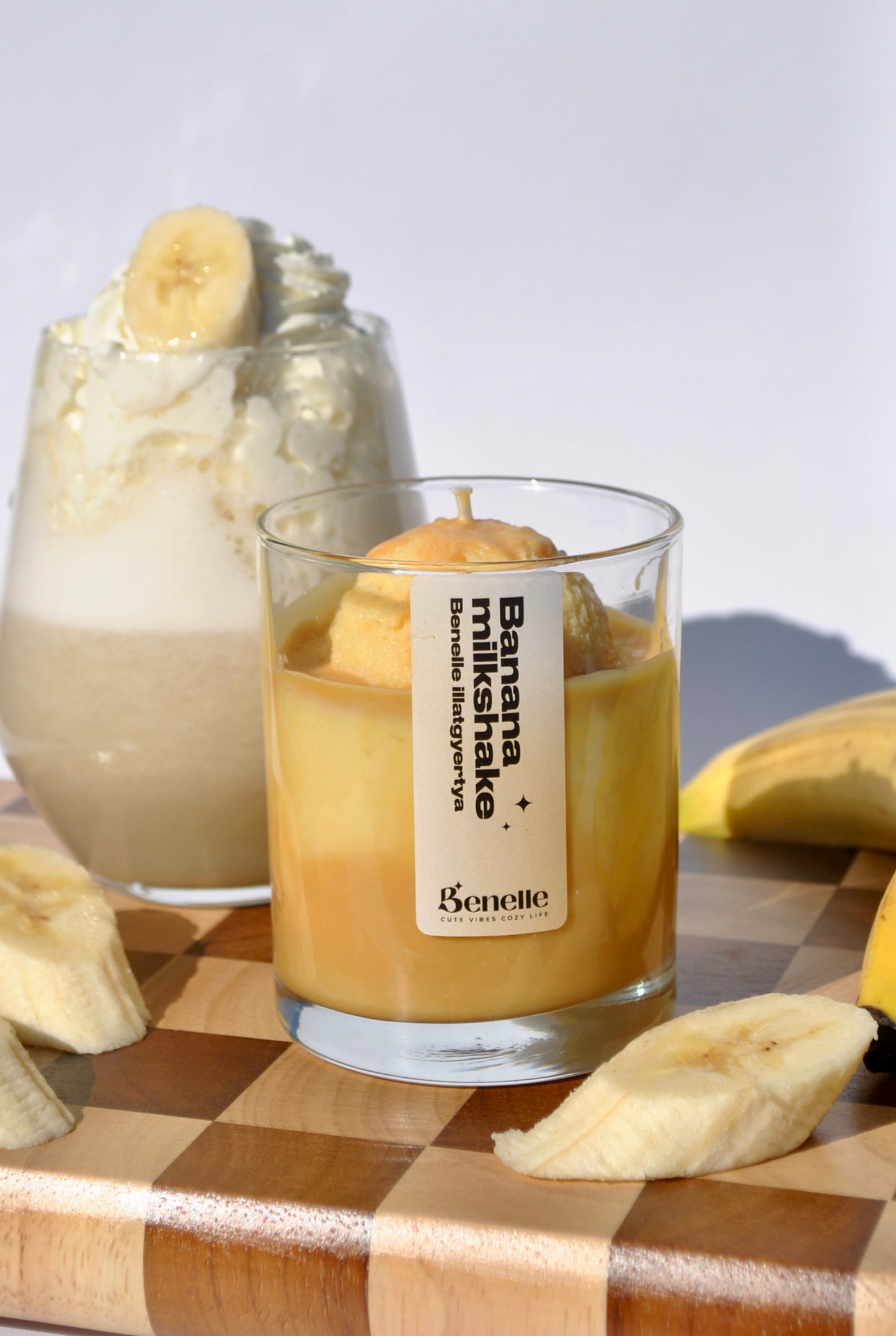 Banana Milkshake illatgyertya