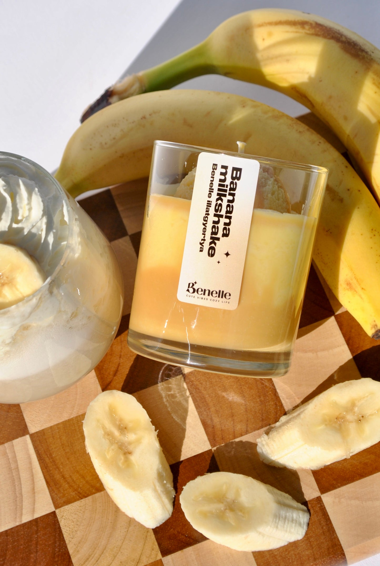 Banana Milkshake illatgyertya
