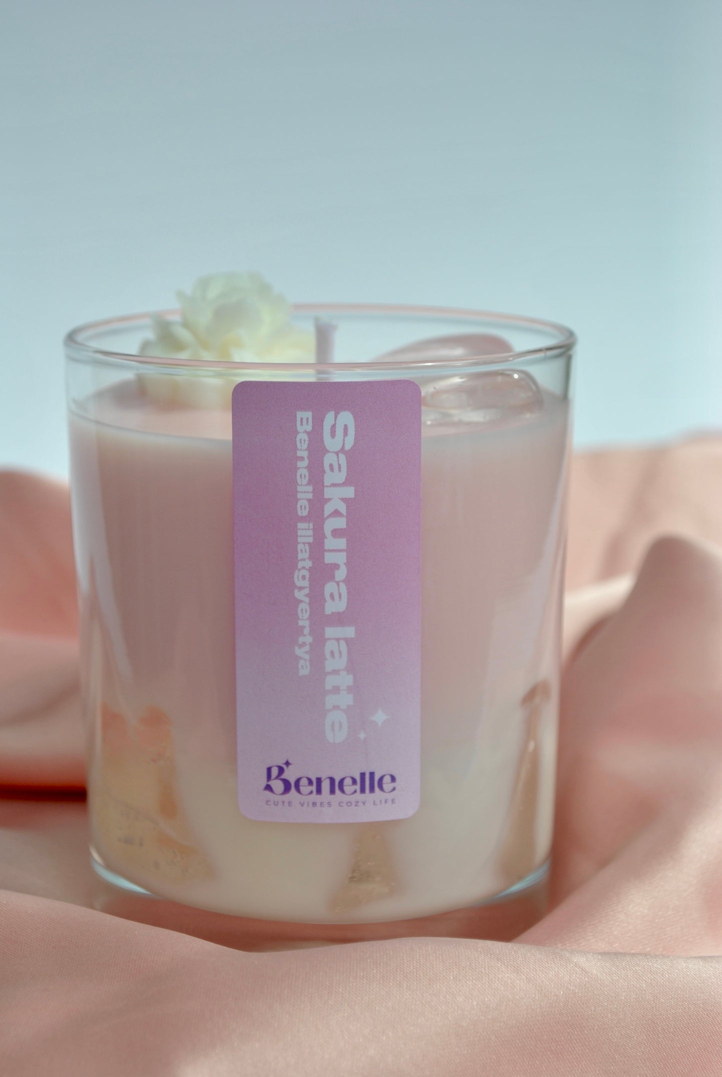 Sakura Latte illatgyertya