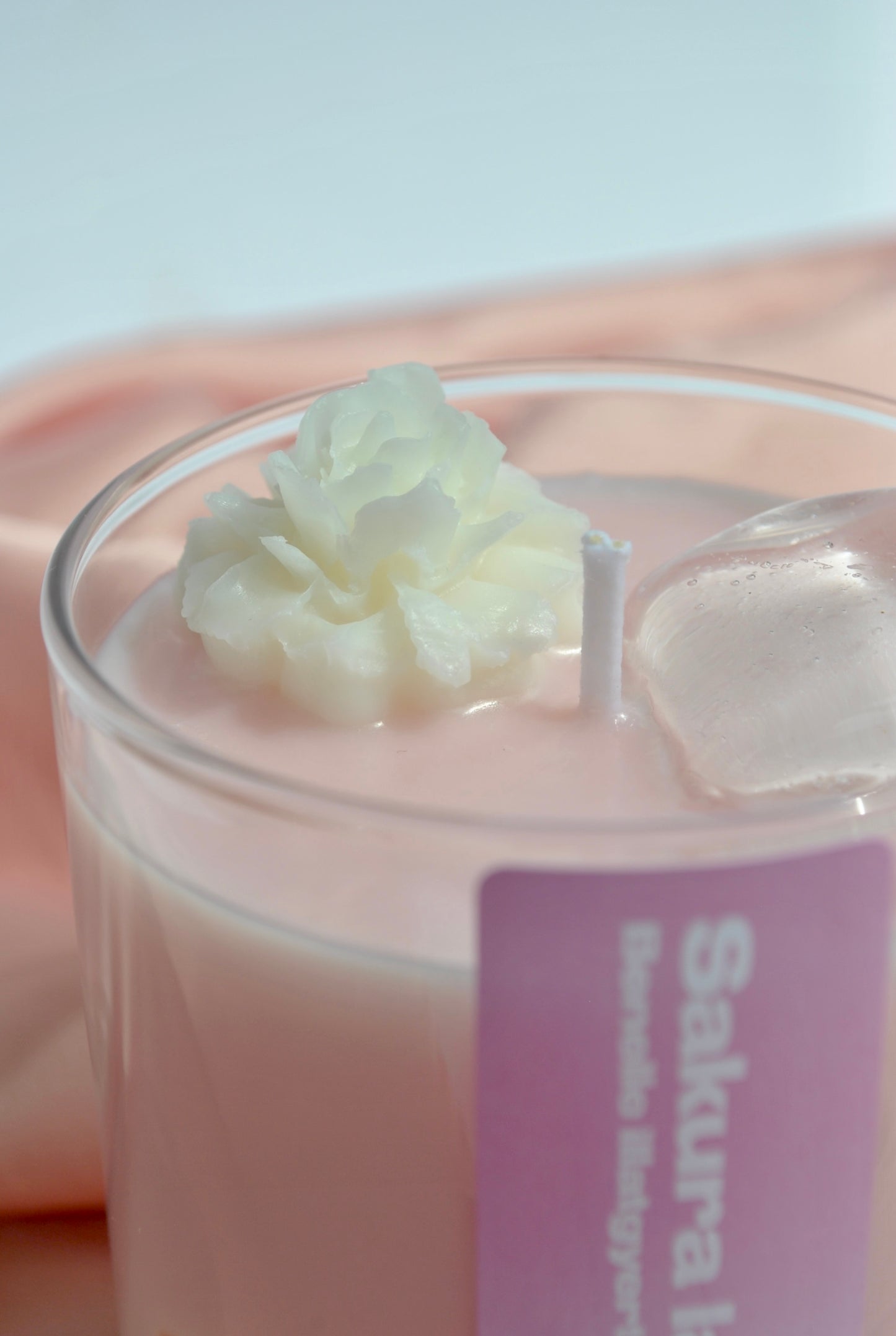 Sakura Latte illatgyertya