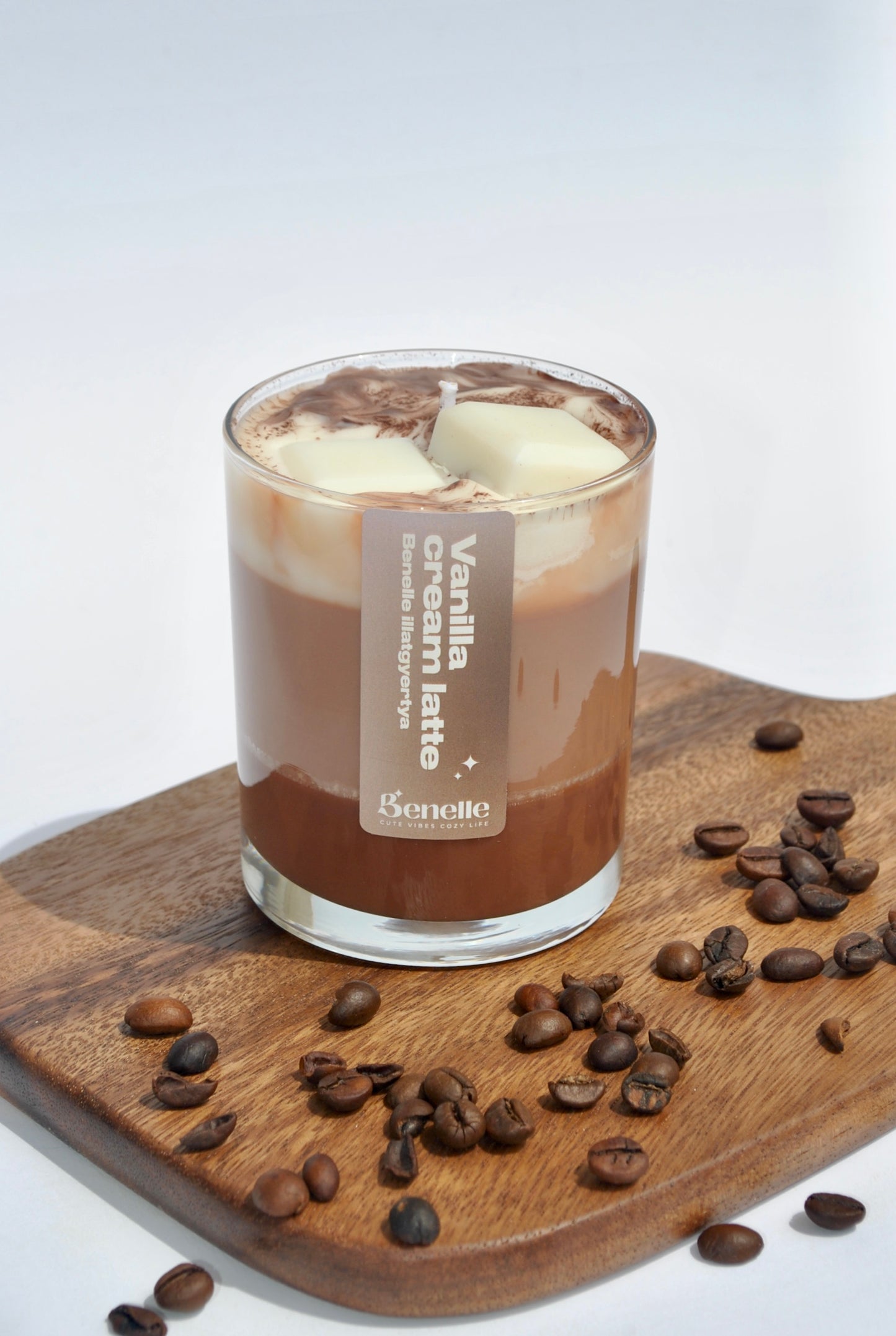 Vanilla Cream Latte illatgyertya