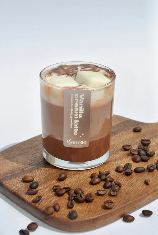 Vanilla Cream Latte illatgyertya