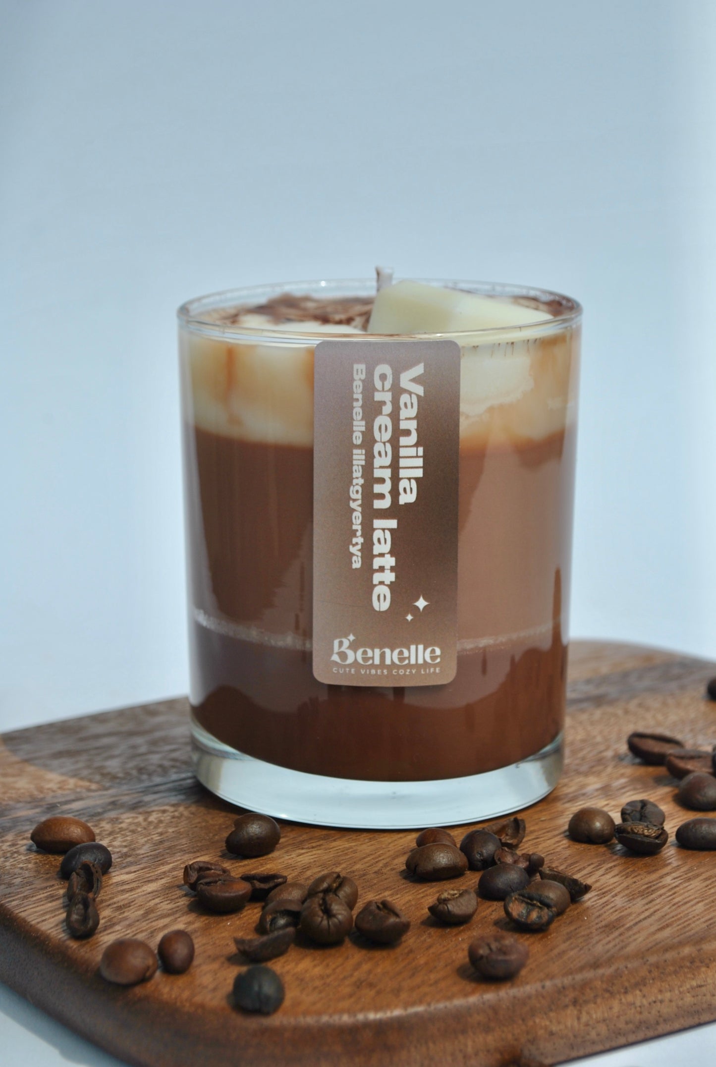 Vanilla Cream Latte illatgyertya