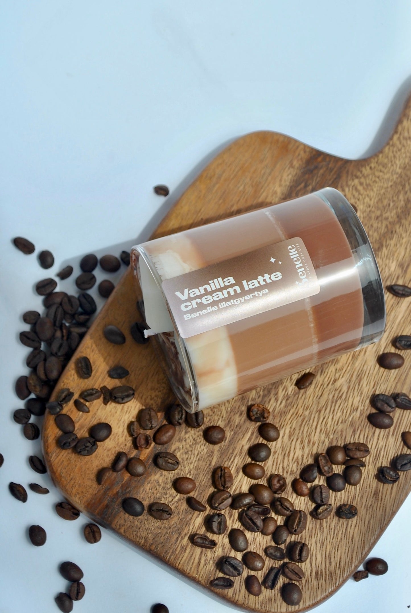 Vanilla Cream Latte illatgyertya